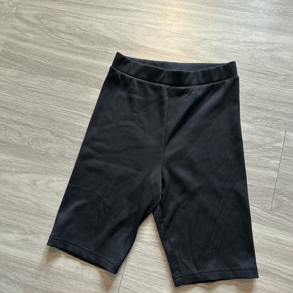 H&M Black Bike Shorts